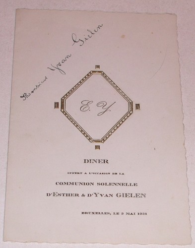 Ancien menu communion - ancien,