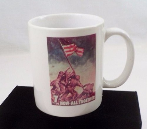 Flag raising iwo jima coffee - flag,