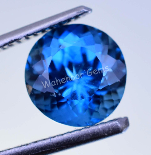 Naturel bleu zircon - zircon, 4.40
