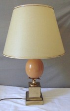 LAMPE A POSER OEUF D' AUTRUCHE