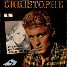 1 disque 45 tours vinyle EP Christophe à choisir parmi le lot