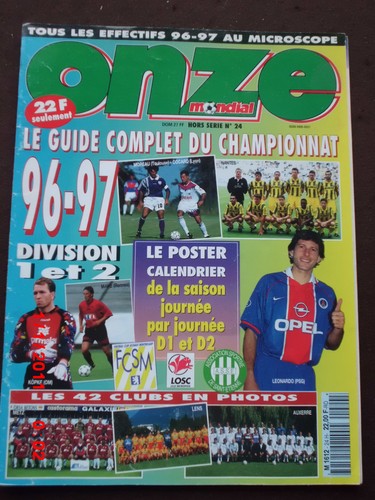 Onze mondial 1996 - mondial, 97