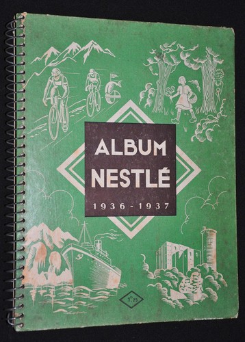 Ancien album nestle 1936 1937 - album,