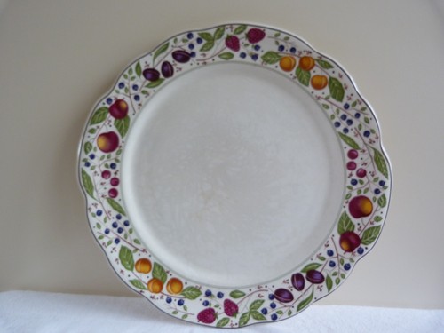 Plat faïence gien - en, de