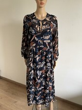 Robe longue imprimée fleurie