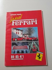 Livre Spécial FERRARI 1984 1985 AUTO HEBDO en très bon état 98 pages
