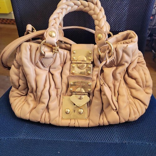 Sac main miu matelassé - sac,