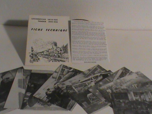 Documents locomotive vapeur - documents,