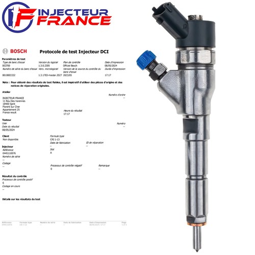 0445110076 injecteur bosch - 0445110076,