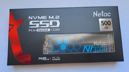 Ssd nvme 500 netac - ssd,