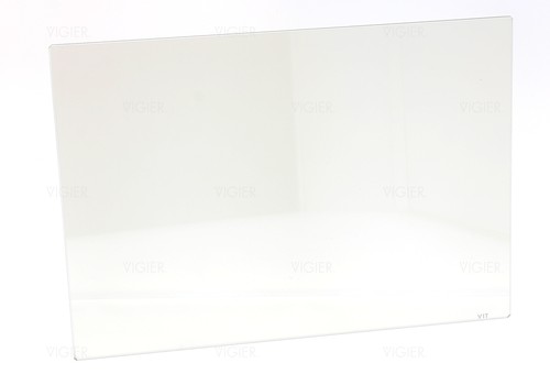 Vitre avec face reflechissante