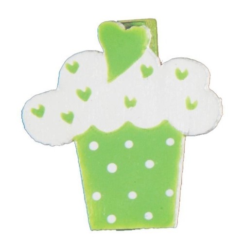 Mini pince linge cupcake - linge,