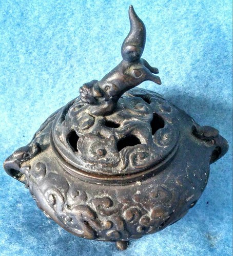 Vintage chinese bronze - chinese, insense