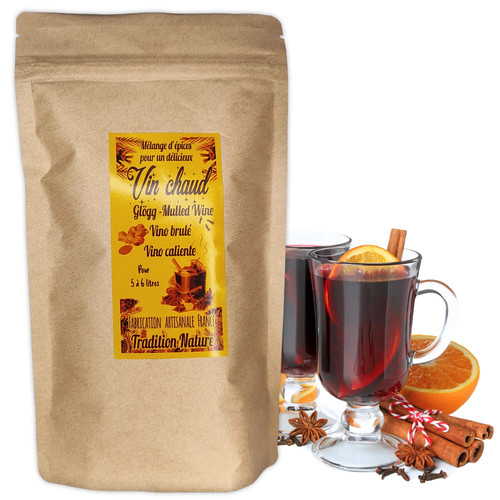 Vin chaud mélange d épices - vin,