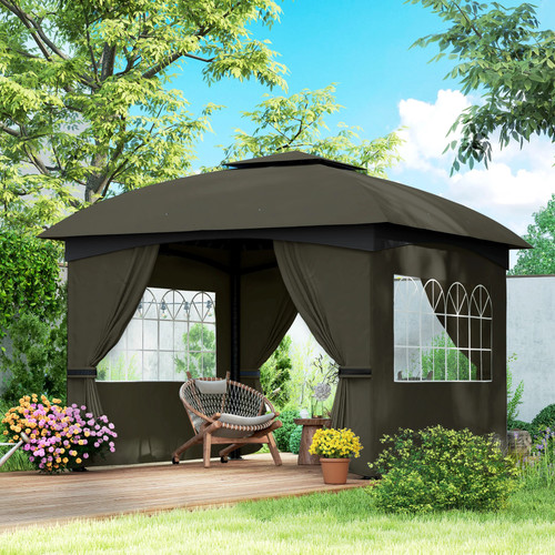Outdoor gazebo - x, 11'