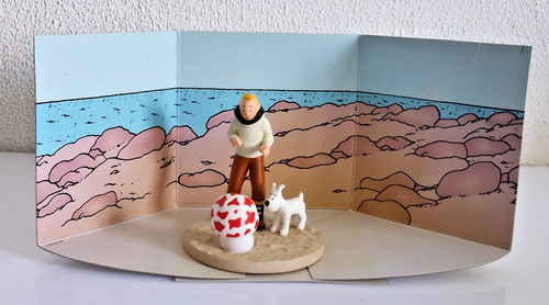 Scène pastique tintin - pastique,