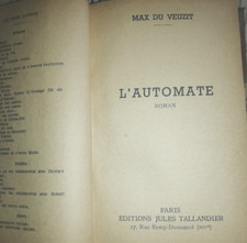 Max Du Veuzit L'automate