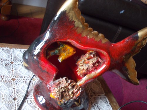 Lampe vintage vallauris - lampe,