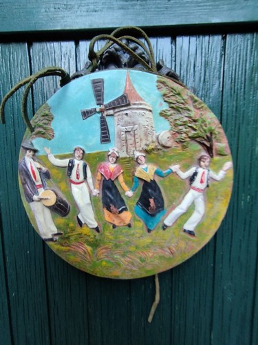 Tableau naif ancien - , ou