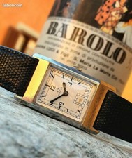 Omega art deco 3516 964.20 tank cal.20f rare 8578624 acier staybrite sector dial