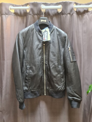 Teddy bombers cuir - teddy,