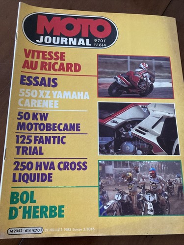 Magazine moto journal 1983 - magazine,