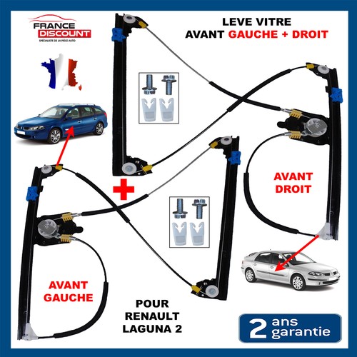 Leve vitre avant - vitre, droit