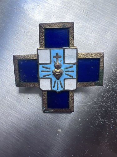 Medaille religieuse broche - medaille,