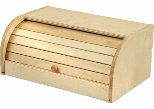 Boîte pain bois avec - x,