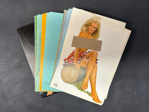 Lot cartes postales nu - lot, de