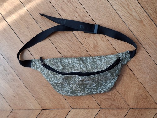 Sac banane velours - sac, vert