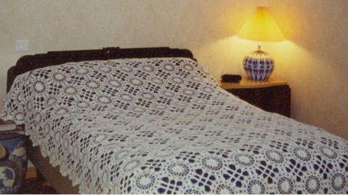 Dessus lit ancien - de,