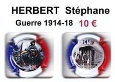 CAPSULES  de  CHAMPAGNE HERBERT  Stéphane   Guerre 1914-18