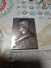 TRES BELLE PLAQUE MEDAILLE