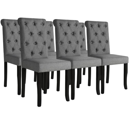 Bois massif chaise - 4x,