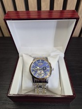 Montre Homme Argenté Doré