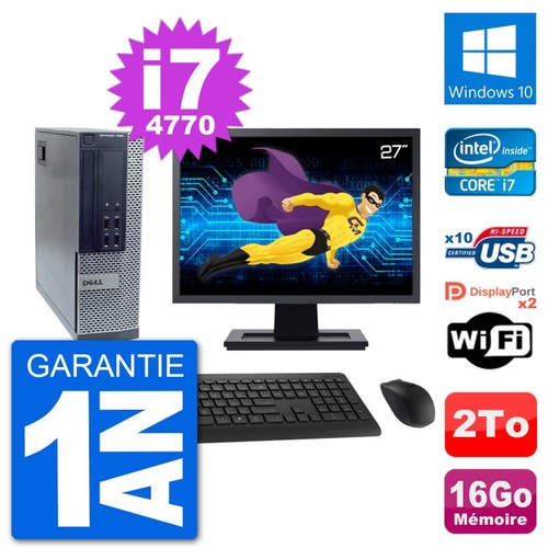 Dell 7020 sff ecran - sff, 27"