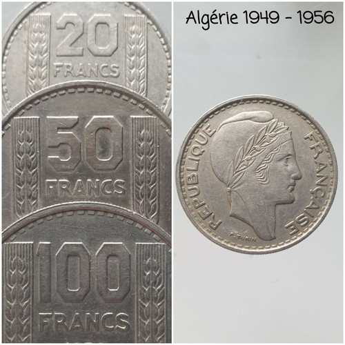 Algerie 100 francs - 50, 1949
