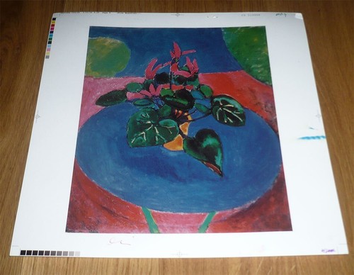 Affiche henri matisse cyclamen - affiche,