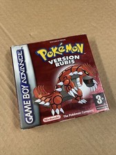 pokemon rubis nintendo GBA