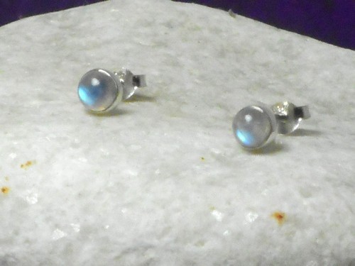 Pierre lune boucles - pierre,