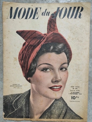 Ancien hebdo féminin mode - mode, du