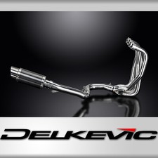 KAWASAKI ZZR1100 1990-2001 Echappement Complet 4-1 Pot 200 Rond Carbone PISTE