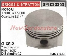 Piston Moteur 121000 À 129000 Quantum 5.5 HP Ø 44Mm Briggs & Stratton 020353
