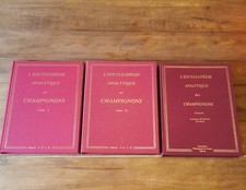 Encyclopédie analytique des champignons Tome 1,2et3 