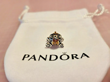 Charm PANDORA Disney 100e anniv Carrosse Cendrillon avec diamant de synthèse