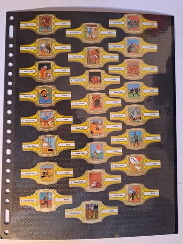 Tintin serie complete bagues - serie,