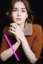 Photo taille au choix  LILY COLLINS  (687)