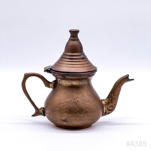 Théière orientale laiton - théière, en