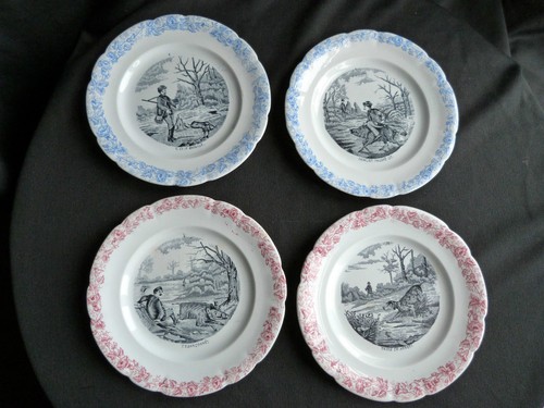 Assiettes faïence - assiettes,
